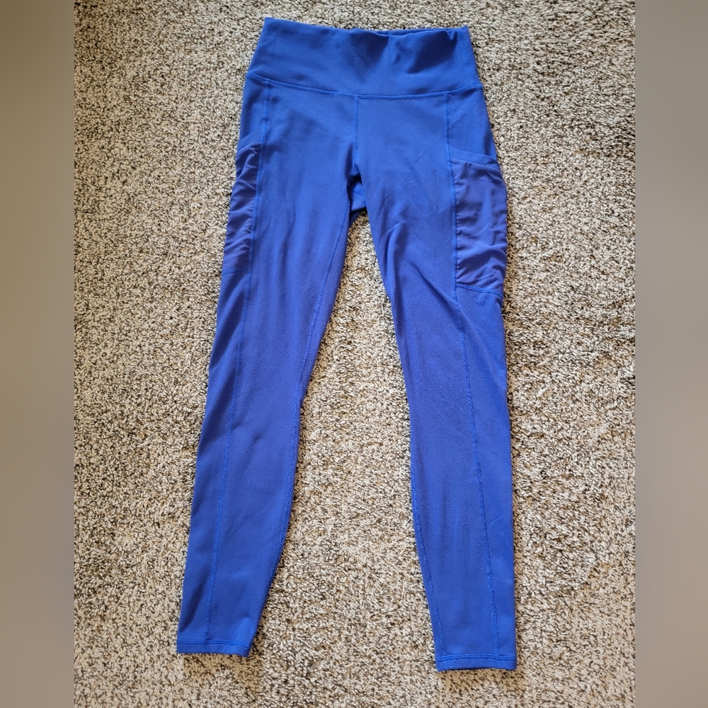 Fabletics Women's PowerHold Leggings Blue size S